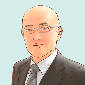 代表取締役イラスト